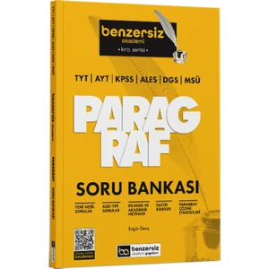 Benzersiz Akademi Yayınları TYT AYT KPSS ALES DGS MSÜ Kral Serisi Benzersiz Paragraf Soru Bankası - Engin Genç