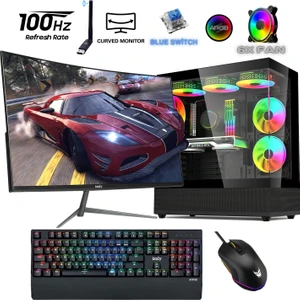 Mardy x Intel Core i5-12400F 16GB 512GB M2 Nvme RX580 8gb Freedos 24" Masaüstü Oyun Bilgisayarı
