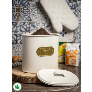 Metal Kapaklı Baton Çok Amaçlı Mutfak ve Banyo Organizeri Saklama Kabı (Storage Box Plakalı)