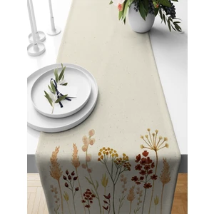 Bertille Home Flower Serisi 140X40 cm Dijital Baskılı Runner