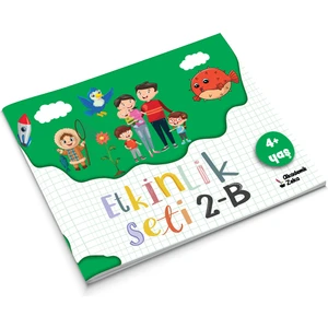 Akademik Zeka 4 Yaş Etkinlik Kitabı 2-B