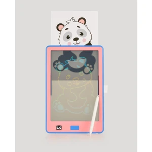 Let's Be Child 10 Inch Şeffaf LCD Dijital 4 Adet Çizim Kartlı Tablet- Pembe