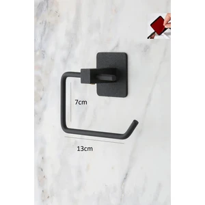 Kare Yapışkanlı Açık Tuvalet Kağıtlığı Wc Kağıtlık Tutucu
