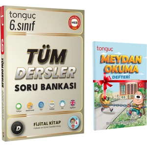 Tonguç Akademi 6. Sınıf Tüm Dersler Soru Bankası - Başarı Zinciri Rehberim 2'li Set