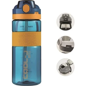 Cool-Jfıt Pipetli  Matara 650 ml Sarı