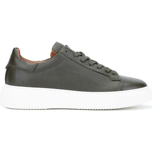 Tamer Tanca Erkek Hakiki Deri Yeşil Sneakers & Spor Ayakkabı 04 2501 Erk Ayk Y23 Hakı Fltr