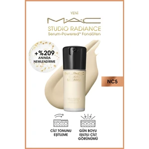 Studio Radiance Serum-powered™ Işıltılı Bitişli Cilt Bakımı Etkili Fondöten - Nc5 - 30ml
