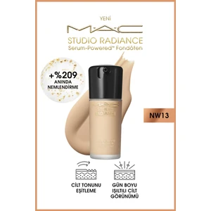 Studio Radiance Serum-powered™ Işıltılı Bitişli Cilt Bakımı Etkili Fondöten - Nw13 - 30ml