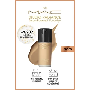 Studio Radiance Serum-powered™ Işıltılı Bitişli Cilt Bakımı Etkili Fondöten - Nc35 - 30ml