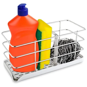 Mutfak Lavabo Organizatör Için Mutfak Süngeri Tutucu - Mutfak Lavabo Caddy Lavabo Için Sünger Tutucu Mutfak Lavabo Aksesuarları Için Raf - Bulaşık Süngeri Tutucu Sabunluk Mutfak La (Yurt Dışından)