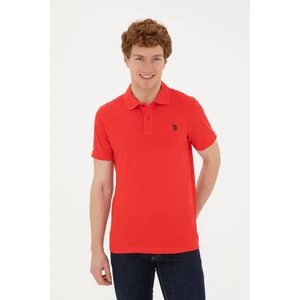 U.S. Polo Assn. Erkek Kırmızı Tişört Basic 50279573-VR213