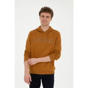 U.S. Polo Assn. Erkek Coconut Basic Sweatshirt 50269396-VR153