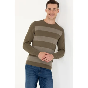 U.S. Polo Assn. Erkek Haki Kazak /Triko 50272113-VR027