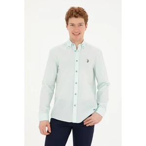 U.S. Polo Assn. Erkek Nil Gömlek Basic 50282609-VR083