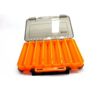 7222 Sahte Balık Kutusu 14 Gözlü 19X11.5X3.5CM - Orange
