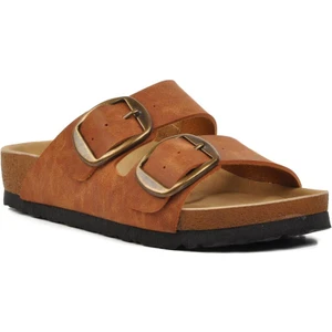 Pierre Cardin PC-6958 Taba Kadın Mantar Terlik