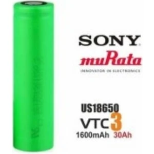 Vtc3 1600MAH 30A 18650 Pil 1 Adet