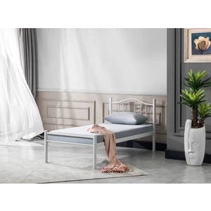 Home K25 Beyaz Metal Karyola Tek Kişilik Yataksız