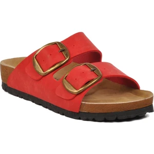 Pierre Cardin PC-6958 Kırmızı Kadın Terlik