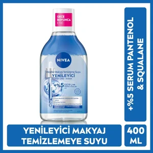 Yenileyici Micellar Makyaj Temizleme Suyu, Serum İçerikli, Pantenol, Yorgun Görünen Ciltler 400 ml