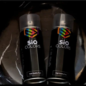 Sio Colors Araba & Metal Özel Yapım Sıvı ve Isıya Dayanıklı Profesyonel Endüstriyel Sprey Akrilik Boya 400ML