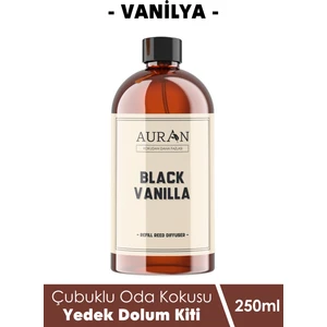 Black Vanilla Yedek Çubuklu Oda Ve Ortam Kokusu Esansı Yedek Dolum Şişe White Rose 250ml