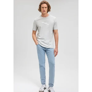 Mavi İstanbul Baskılı Gri Tişört 0612274-70075