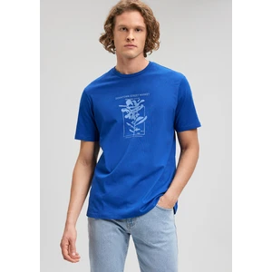 Baskılı Mavi TIŞÖRT0612024-70907