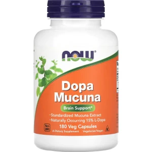 Now Foods Dopa Mucuna  180 Veg Capsules