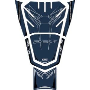 GP Kompozit Honda PCX 125 2021-2024 Uyumlu Tank Pad Mavi