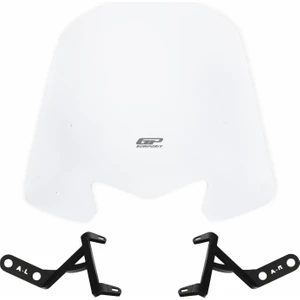 GP Kompozit Honda Activa 2023-2024 Uyumlu Kısa Ön Cam Şeffaf - 44 cm