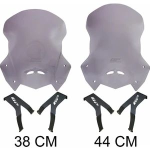 GP Kompozit Honda CRF250L / CRF300L 2023-2024 Uyumlu Ön Cam Füme 44 cm