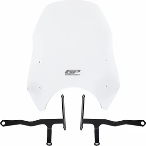 GP Kompozit Honda CL 250 2023-2024 Uyumlu Ön Cam Şeffaf 39 cm