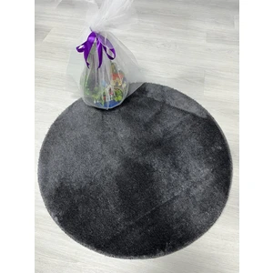 Frt Home Frt Yuvarlak Dekoratif Peluş Puffy Kaymaz Taban Salon Mutfak Çocuk Odası Koridor Halısı