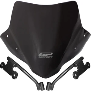 GP Kompozit Honda CB750 Hornet 2023-2024 Uyumlu Ön Cam Siyah 28 cm