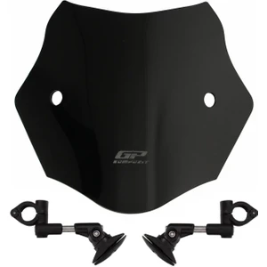 GP Kompozit Universal Ayaklı Kısa Ön Cam Siyah 30 cm