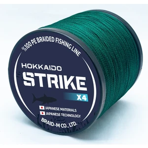 Hokkaido Strike Yeşil , 4 Katlı 0.50.-Mm 300.-METRE 43.2.-Kg Çeker,ip,örgü,ipek Misina