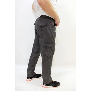 Meto1 Düz Paça Kanvas Erkek Kargo Pantolon Antrasit