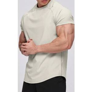 Ghassy Co. Erkek Running Sports Reglan Oval Kesim Penye T-Shirt
