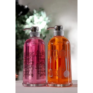 2'li Sıvı Sabun ve Bulaşık Deterjanı Şişesi 500 ml