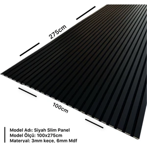 Akustik Slim Duvar Kaplama Paneli 100CM x 275CM