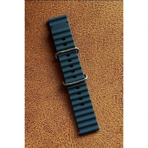 Xiaomi Watch S1 Active Uyumlu 22MM Ocean Kordon Silikon Kayış Lacivert