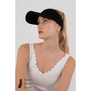 Hat Town Uv Koruyucu Esnek Vizör Şapka Tenis Şapka