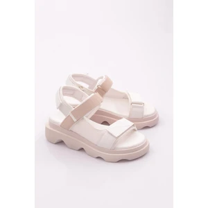 Dgn 3527 Kadin Kalin Taban Sandalet