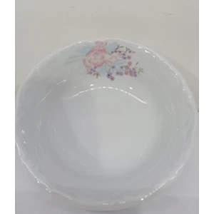 Porselen Glorya 12'li  17 cm Çukur Yemek Tabak