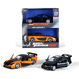 Jada Hızlı & Öfkeli 2'li Paket Heıst Honda Cıvıc Ej1 & Han's Mazda Rx-7