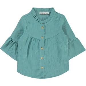 Civil Girls Kız Çocuk Gömlek 2-5 Yaş Çağla Yeşili