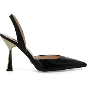 Nine West Petıo 4fx Siyah Kadın Topuklu Ayakkabı