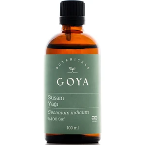 Goya Botanicals Susam Yağı - 100 ml - Soğuk Sıkım -%100 Saf & Doğal