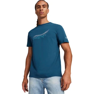 Mapf1 Ess Car Graphic Tee Erkek Günlük Tişört 62375907 Mavi